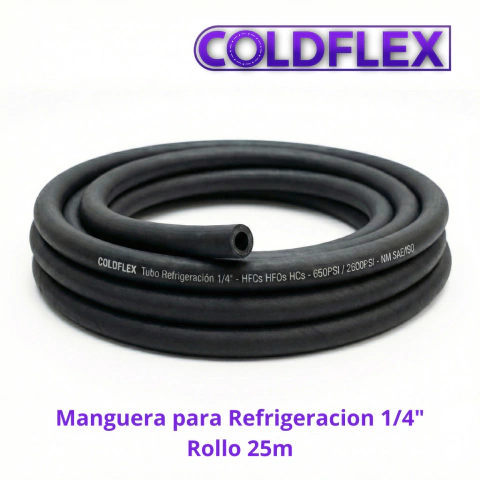 Coldflex Manguera de Interconexión AA 1/4" Rollo 25m