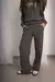 Pantalon wide leg (Darlon waffle) - MandalaModa