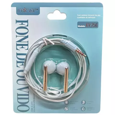 Fone INOVA - P2 - Com Microfone - KV-256