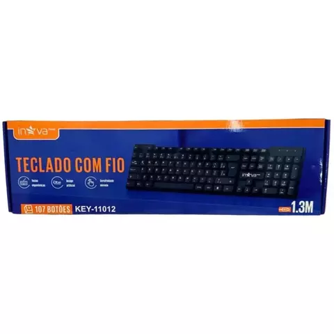 Teclado INOVA - COM FIO - KEY-11012