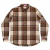 Camisa Xadrez Flanelada Marrom - comprar online
