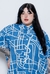 Camisa Manga Curta Wave Blue Jeans