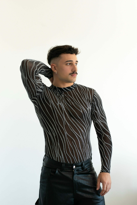 Remera Electric Silver - comprar online