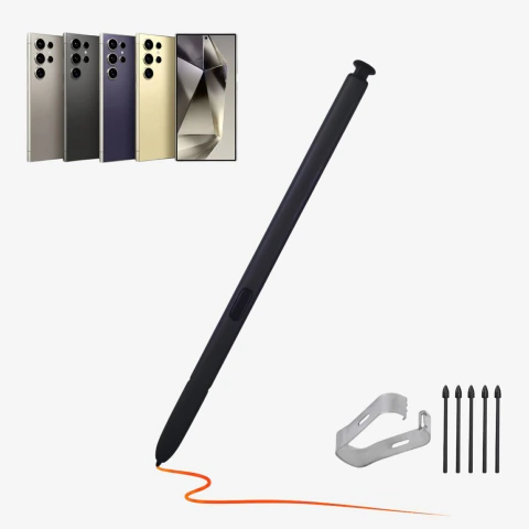 Caneta Touch Stylus S Pen Para Samsung Galaxy Ultra + Pontas de Reposição