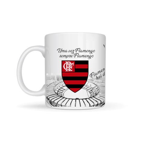 CANECA PORCELANA ORGULHO DE SER RUBRO NEGRO