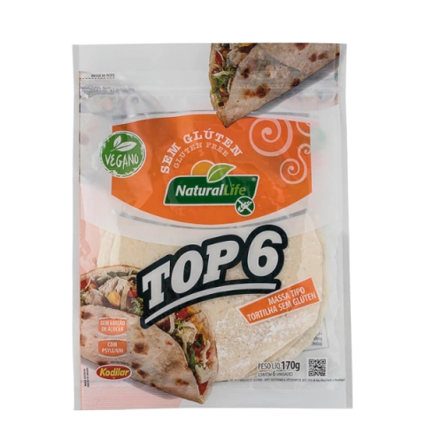 KODILAR TOP6 TORTILHAS S/ GLUTEN 1X170G