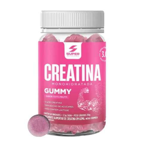 DESINCHA SUPERGUMMY CREATINA TUTTI-FRUIT 60 GOMAS