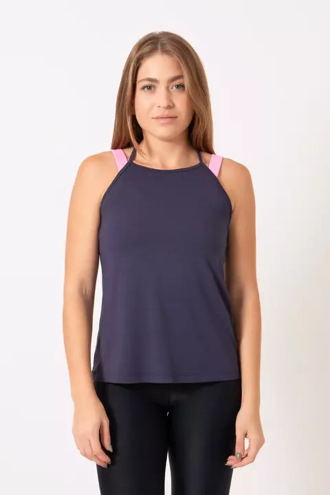 REGATA FIO AZUL MARINHO