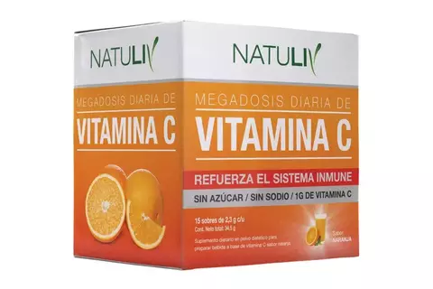 VITAMINA C NATULIV SOBRE x 15 - comprar online