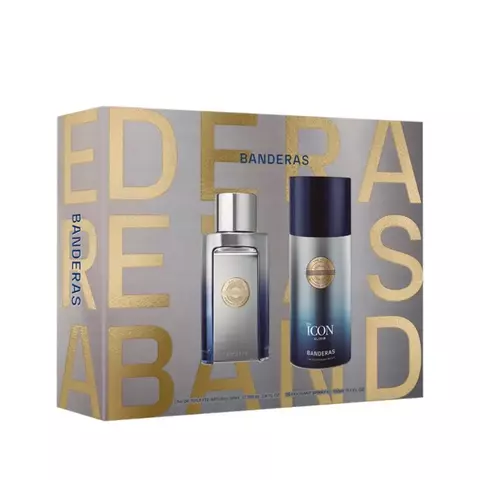 BANDERAS THE ICON ELIXIR MEN: EDP 100ml + DESODORANTE 150ml - comprar online