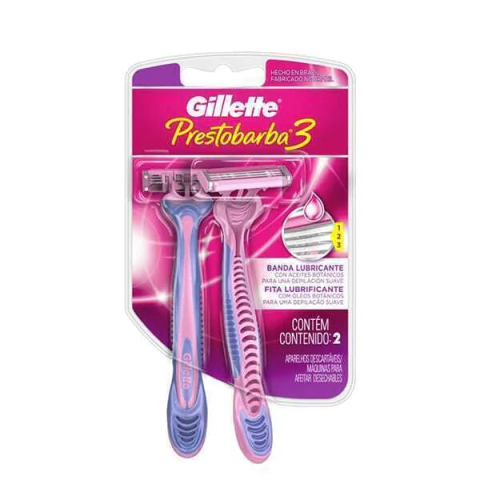 GILLETTE PRESTOBARBA 3 FEM - tienda online