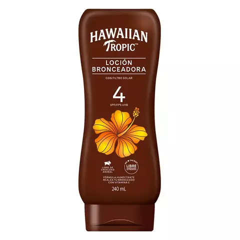 HAWAIIAN FPS 4 TANNING LOCION x 240ml - comprar online