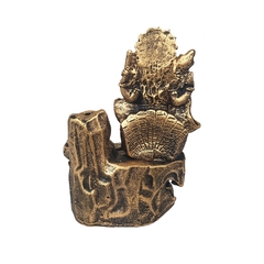 Incensário Cone Cascata Ganesha Na Pedra 13503 - comprar online