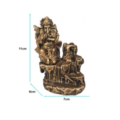 Incensário Cone Cascata Ganesha Na Pedra 13503 na internet