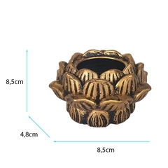 Incensário Castiçal Flor De Lótus Com Base 13057 - comprar online