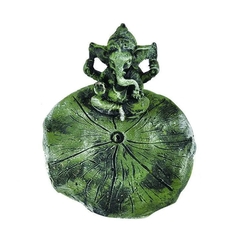 Incensário Pratinho Folha Ganesha 13576