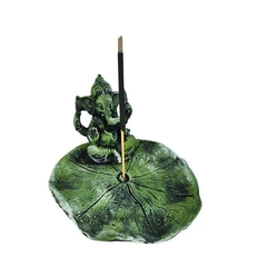 Incensário Pratinho Folha Ganesha 13576 - loja online