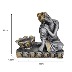 Incensário E Castiçal Buda Sonhador 05526 - loja online