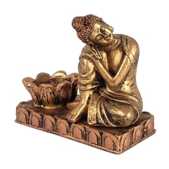 Incensário E Castiçal Buda Sonhador 05526 - loja online