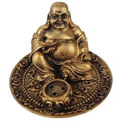 Incensário Buda Chinês Pratinho Para 3 Incensos 13099 - comprar online