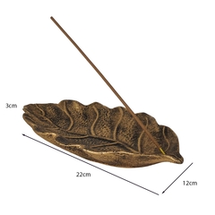 Incensário Folha Grande 13630 - comprar online