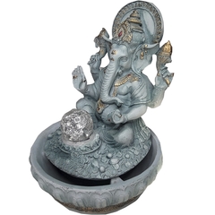 Fonte Decorativa Ganesh Bola E Luz Led 01034 - loja online