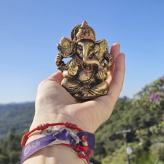 Imagem do Ganesha Mini Bronzeado Ganeshinha 7cm 14011