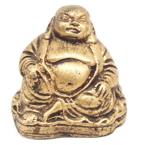 Buda Mini Bronzeado Budinha 6cm 05007