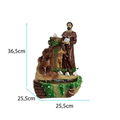 Fonte De Água Decorativa São Francisco 36cm 01056 - comprar online
