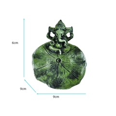 Incensário Pratinho Folha Ganesha 13576 - comprar online