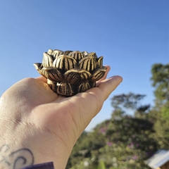 Incensário Castiçal Flor De Lótus Com Base 13057 - Fraternidade PAX
