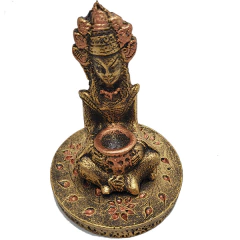 Incensário Deusa Hindu Pratinho 13584 na internet