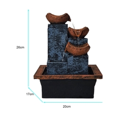 Fonte De Água Cascata 3 Quedas 01078 - comprar online