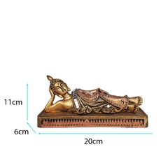 Buda Hindu Deitado Com Espelhos 05546 - comprar online