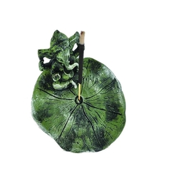 Incensário Pratinho Folha Ganesha 13576 - Fraternidade PAX