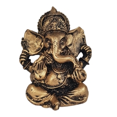 Ganesha Mini Bronzeado Ganeshinha 7cm 14011