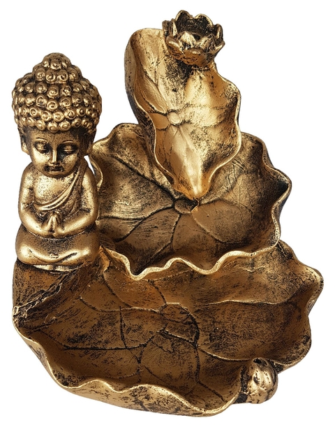 Incensário Cascata Budinha Nas Folhas 13088