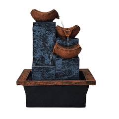 Fonte De Água Cascata 3 Quedas 01078