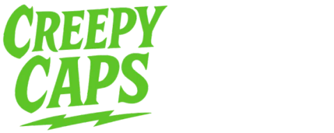 Creepy Caps | Bonés colecionáveis para fãs de terror