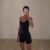 Top Carmin Contour | Negro - comprar online