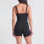 Top Combat Touch | Negro - comprar online