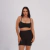 Top Crop Lux | Negro