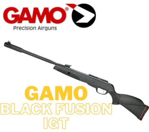 CARABINA DE PRESSÃO GAMO BLACK FUSION IGT 5.5MM – POTÊNCIA, PRECISÃO E TECNOLOGIA