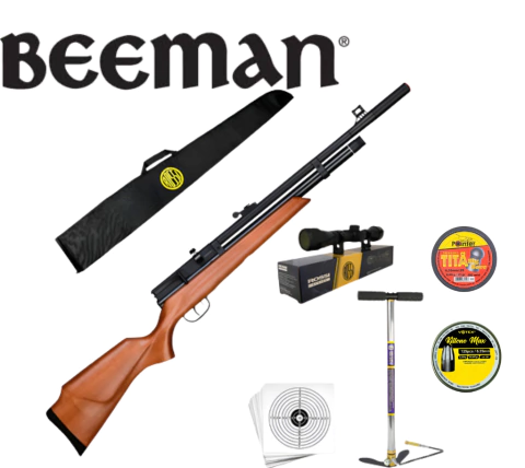 CARABINA PCP BEEMAN RAIDER 6.35MM – bomba + luneta 4x32 (e outros brindes na descrição) - comprar online
