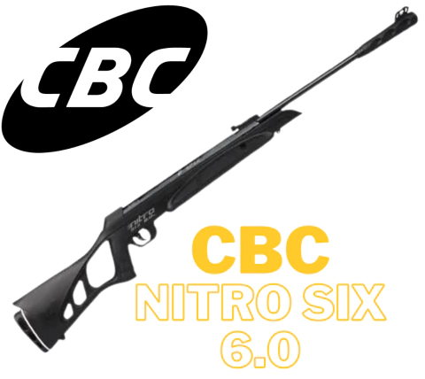 CARABINA CBC NITRO SIX 6.0MM – POTÊNCIA MÁXIMA NO TIRO ESPORTIVO