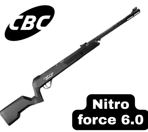 CARABINA DE PRESSÃO CBC NITRO FORCE 6.0MM – POTÊNCIA E DESEMPENHO