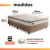 Cama Box Casal Molas Ensacadas D33 Double Face 138x188x65cm Hellen - Suporta até 120 kg por pessoa na internet