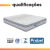 Imagem do Colchão Casal Probel Espuma D33 Pillow Top 138x188x18cm Guarda Costas Lyon Branco/Bege