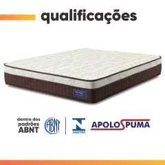 Colchão Queen Molas Superlastic Euro Pillow Sleep Start 158x198x24cm Apolo — foto 5