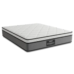 Colchão Casal Gazin Maximus Molas Ensacadas 138x188x24cm Cinza / Branco - Suporta até 120Kg por Pess — foto 8